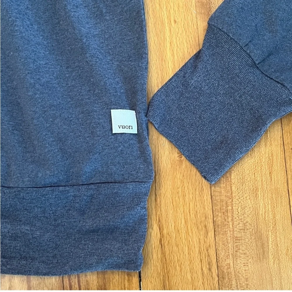 Vuori Daydream Crew Azure Heather size small - Picture 4 of 5